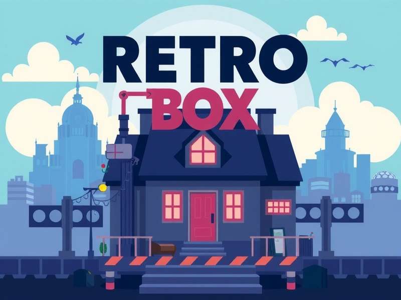 Retro Box Game Studio Office